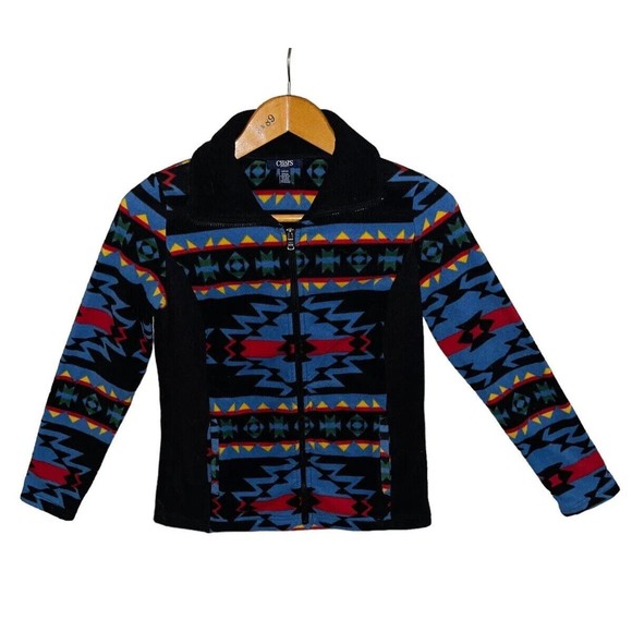 Chaps Tops - Chaps Sports Fleece Aztec Women’s Small